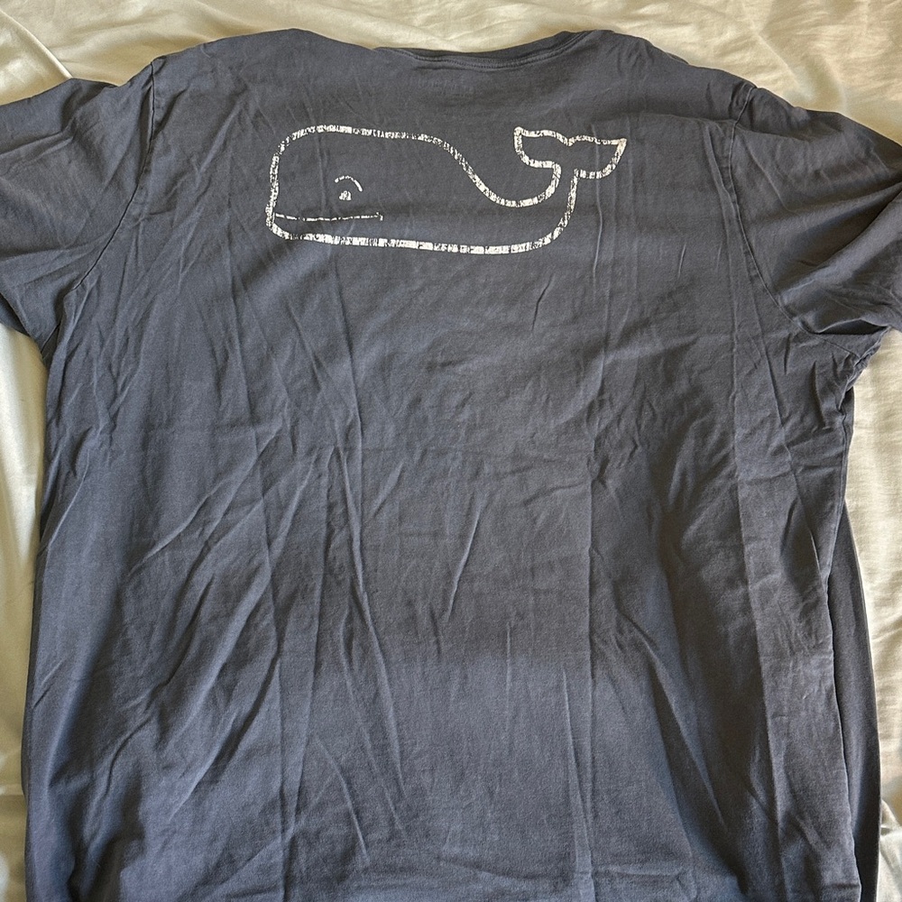 Vineyard Vines Blue Crew Neck Tee